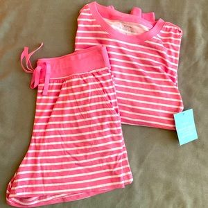 Draper James lounge set (long sleeve top with shorts)
